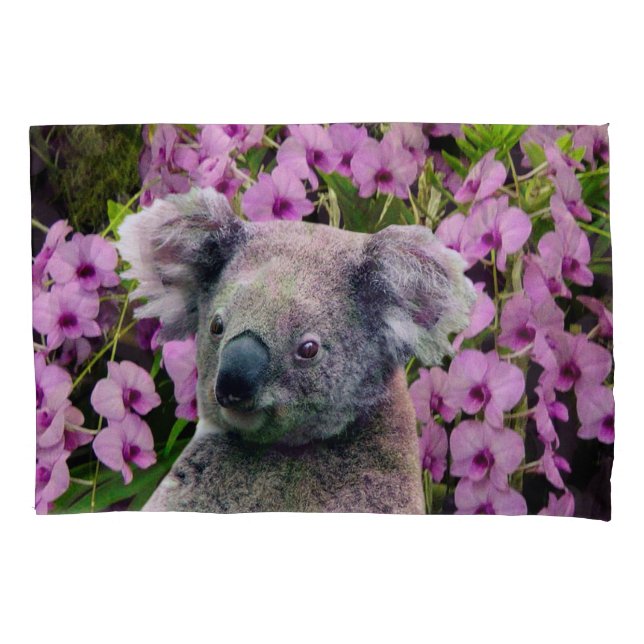 Koala e orquídeas (Frente)