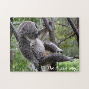 koala - o quebra-cabeça de serra de vaivém