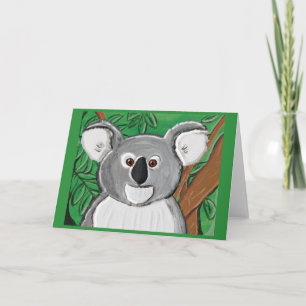 Koala pelo cartão pequeno de Joel Anderson