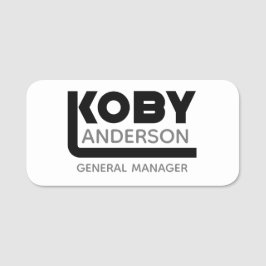 Koby Nome de etiqueta