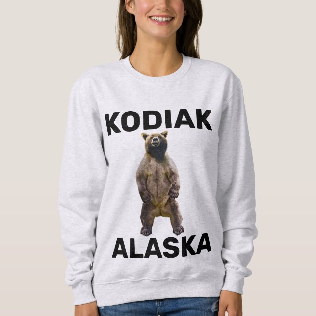 KODIAK ALASKA BURZLY BEAR T-SHIRTS (Frente)