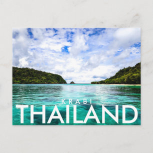Koh Rok, Krabi, Tailândia Cartão postal