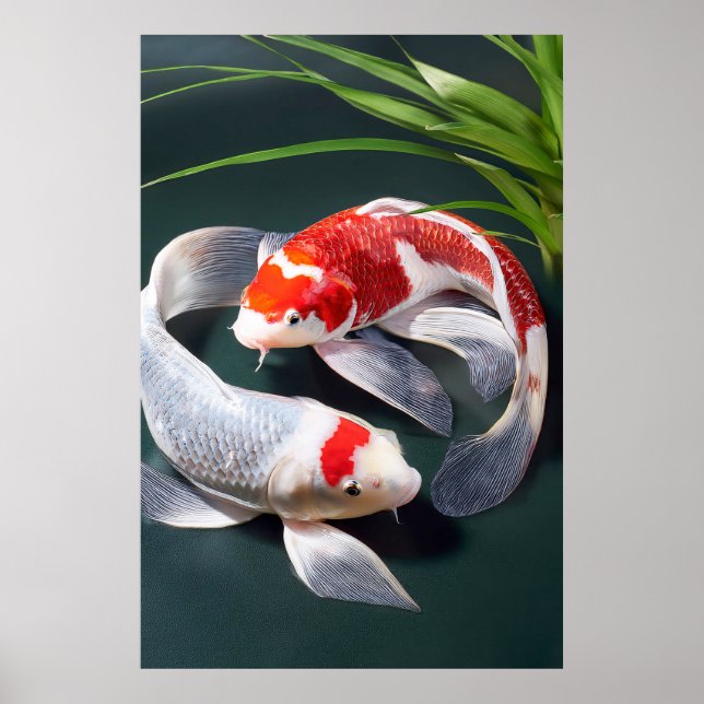 Koi Fish Poster (Frente)