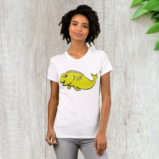 Koi Fish Womens T-Shirt (Criador carregado)