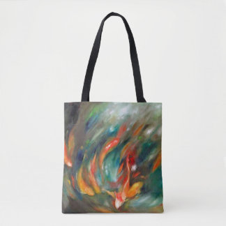 Koi Storm - Tote Bag Personalizado com Impressão T