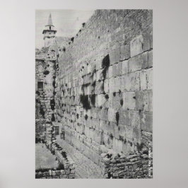 KOISEL - 1870 - WAILING WALL - ISRAEL - POSTERS