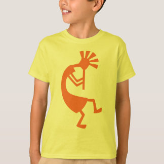 Kokopelli caçoa a camisa