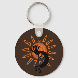 Kokopelli Sun Chaveiro