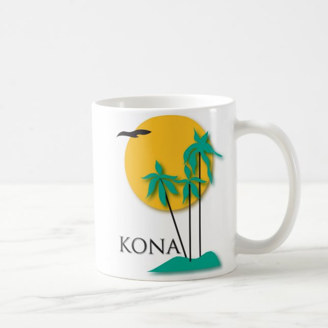 Kona, caneca de Havaí (Direita)