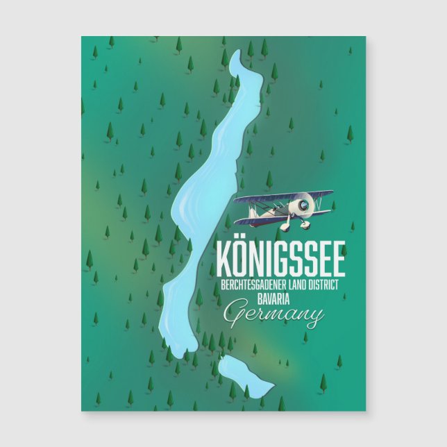 Königssee Berchtesgadener Alemanha (Frente)