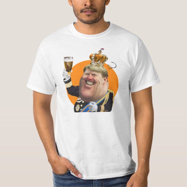 Koningsdag Willem-Alexander T-shirt (Frente)