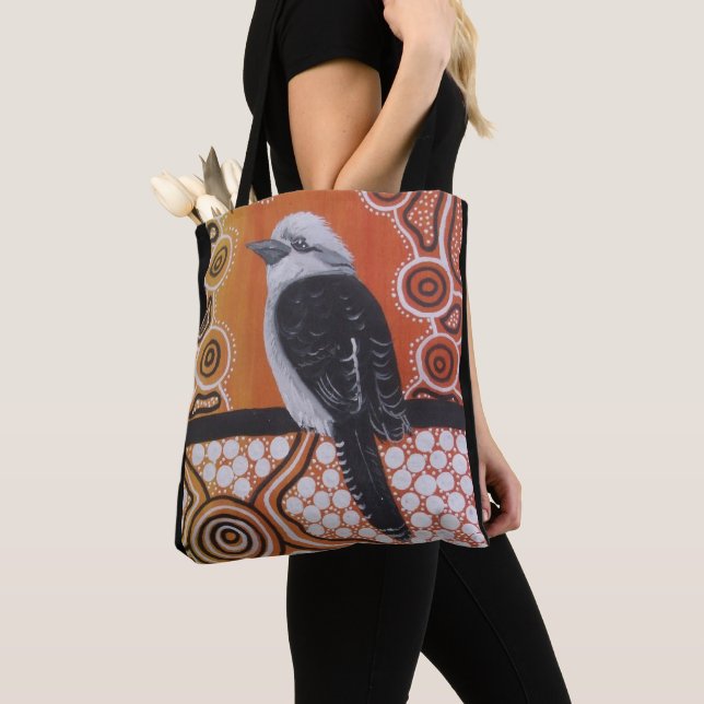 Kookaburra Dreaming Tote Bag (Close Up)