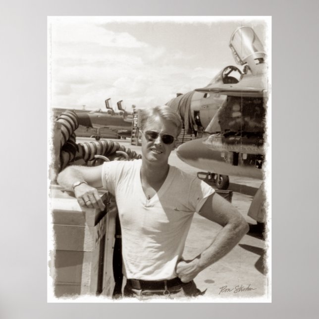 Korat AFB Thailand 1968 Impressão (Frente)