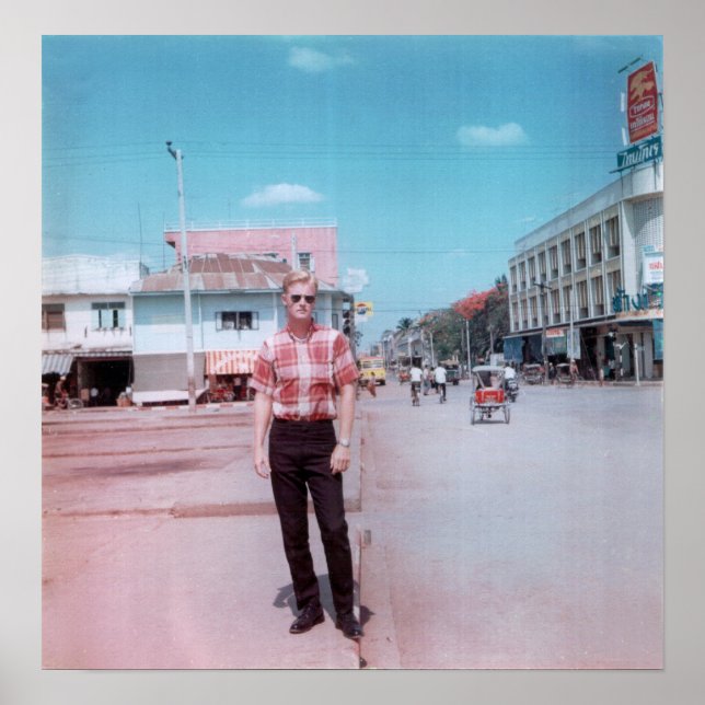 Korat Tailândia 1968 Poster (Frente)