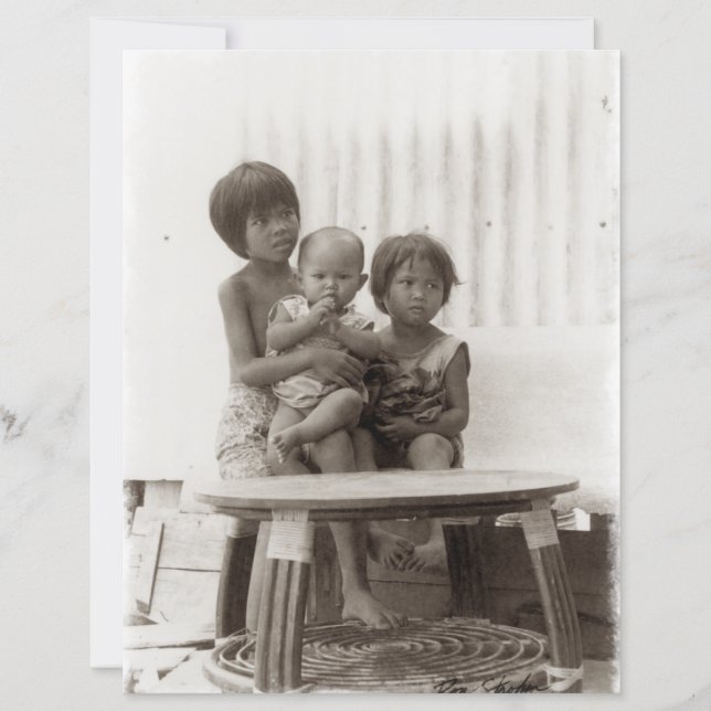 Korat Tailândia 1968 Uma Impressão (Frente)