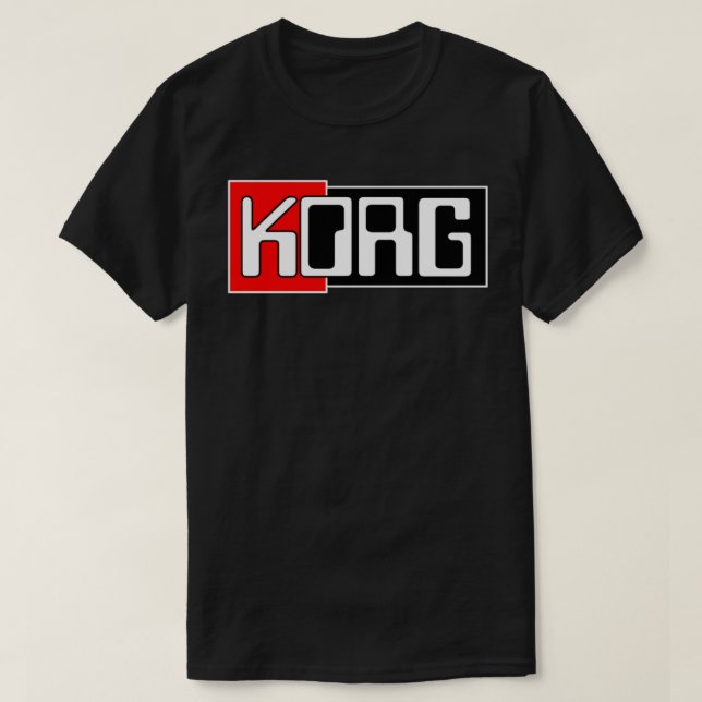 Korg Music Essential T-Shirt (Frente do Design)