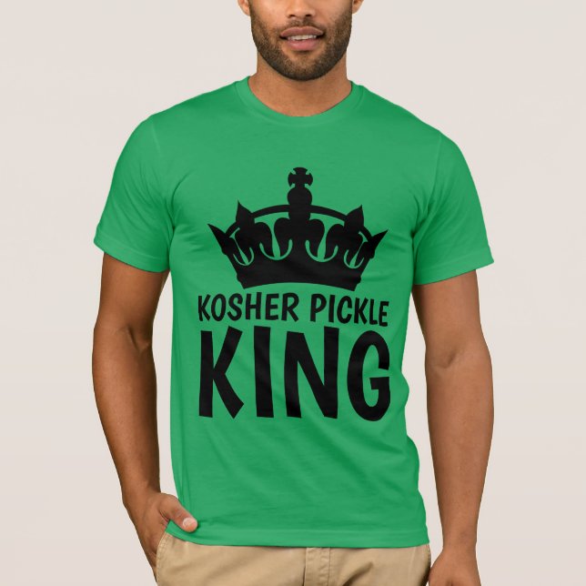 KOSHER PICKLE KING T-shirts (Frente)