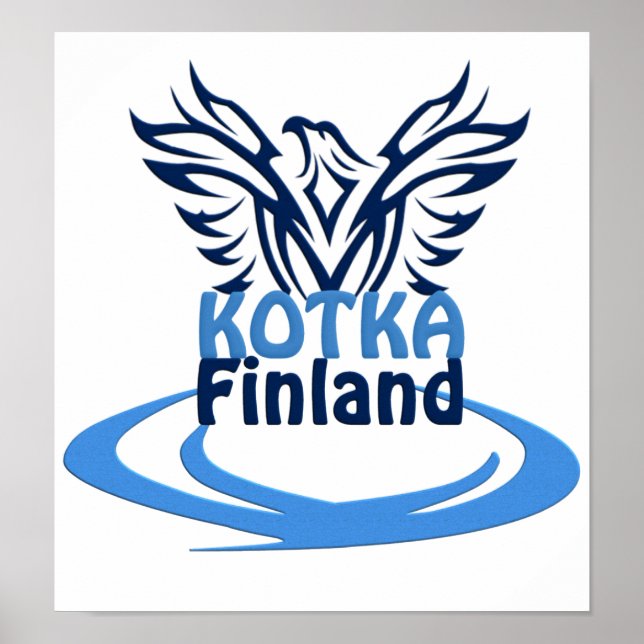 Kotka Finlândia poster (Frente)