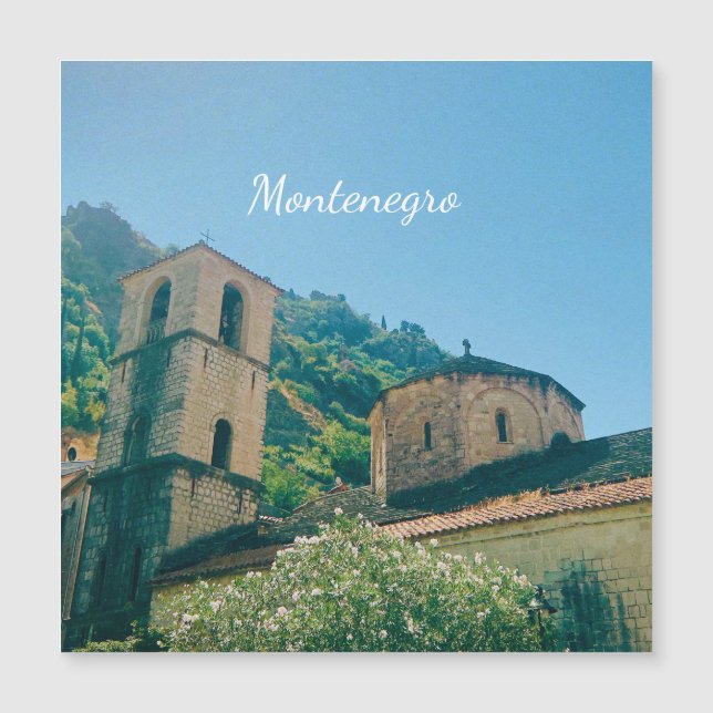 Kotor, Montenegro - Lembrança de Viagem (Frente)