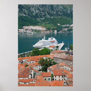 Kotor na Poster do Montenegro