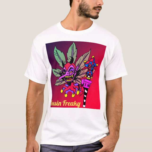 Kousin Freaky Devils weed T-Shirt (Frente)