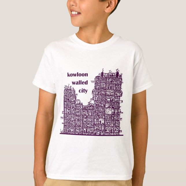 Kowloon murou a camisa da cidade (Frente)