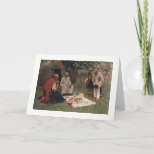 Kozaky Ucraniano/Cossacas no Cartão de Páscoa