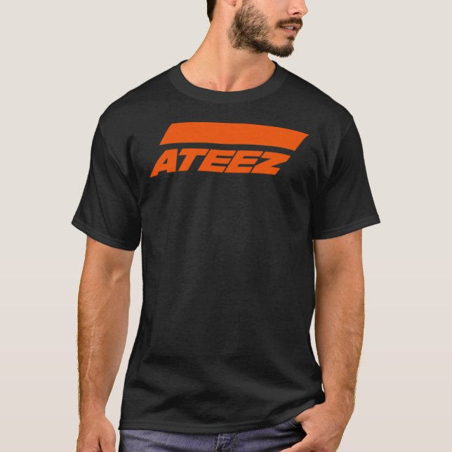 KPOP BOY GROUP ATEEZ OFFICIAL LOGO Classic T-Shirt (Frente)