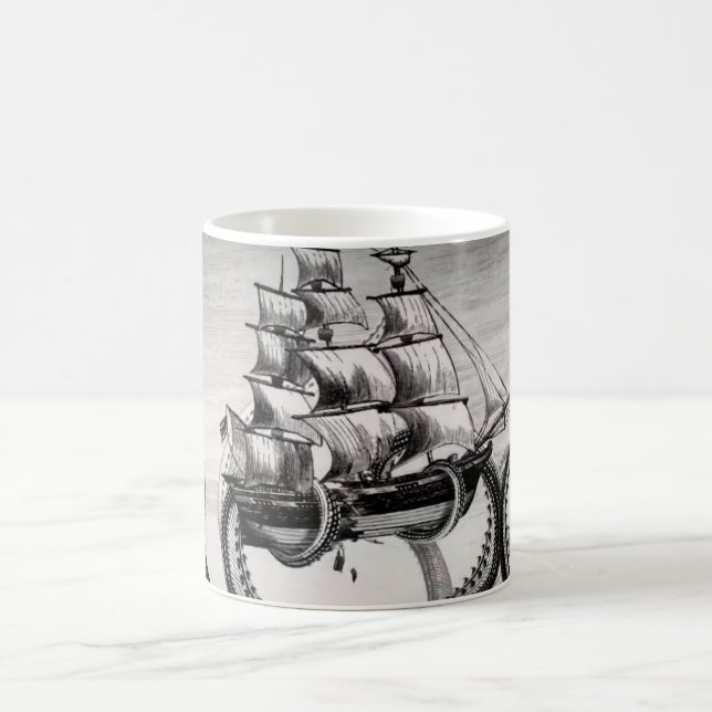 Kraken que guardara a caneca do branco do (Centro)