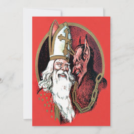 Krampus do Natal Vermelho