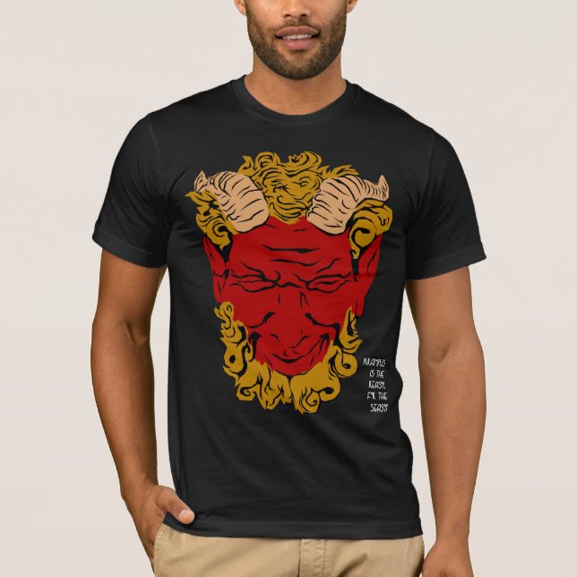 Krampus é a razão para a camisa da estação (Frente)