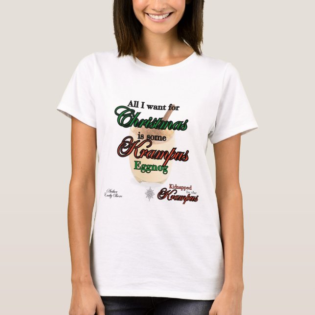 Krampus Eggnog T-Shirt (Frente)
