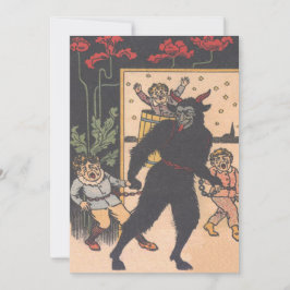 Krampus Leva Embora Crianças Más