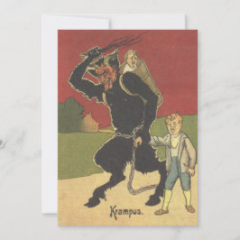 Krampus sequestrando crianças