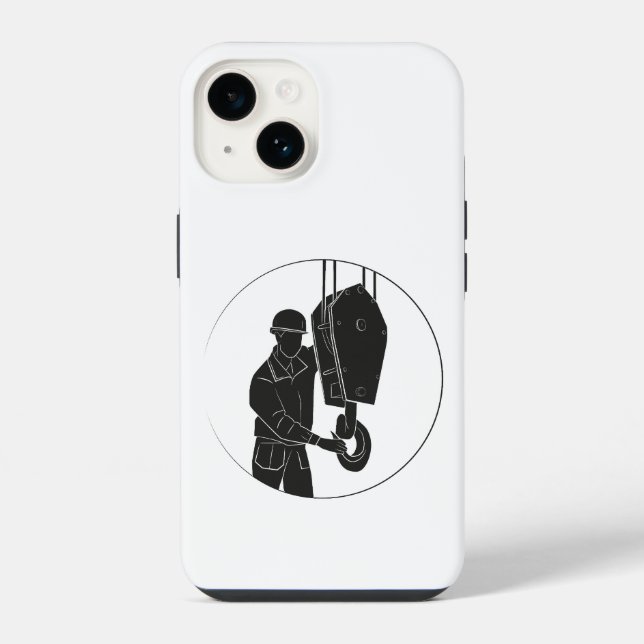 Kran-Design Handy Hülle (Verso)