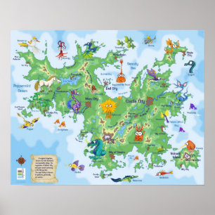 Kreechurs personalizaram o poster do reino fantasm