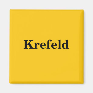Krefeld íman escudo Gold Gleb