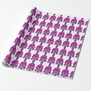 Kristy WraptnLuv™ Papel de Presente com Nome- LUVY