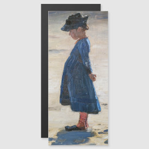 Kroyer - Menina no Cartão Magnético de Praia de 