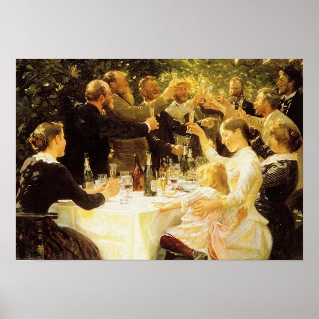 Kroyer's "Hip Hip Hoorah!" - Poster (Frente)