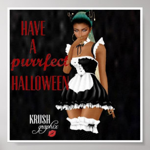 Krush Graphix de Ahsek Novel Halloween Poster 3