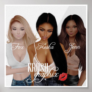 Krush Graphix pelo poster novo 1 de Ahsek