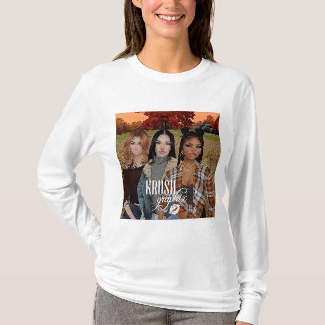 Krush Graphix por Ahsek Novel Camisa 16 (Frente)