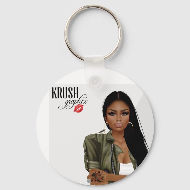 Krush Graphix por Ahsek Novel Chaveiro 2 (Frente)