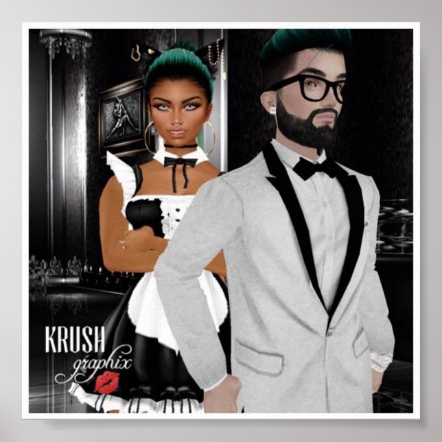 Krush Graphix por Ahsek Novel Halloween Poster 2 (Frente)