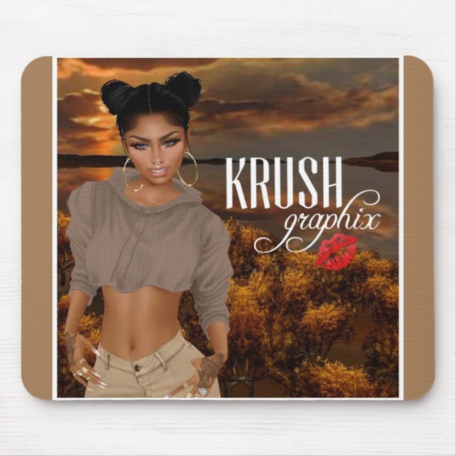 Krush Graphix por Ahsek Novel Mouse Pad 5 (Frente)