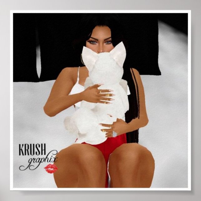 Krush Graphix por Ahsek Novel Poster 23 (Frente)
