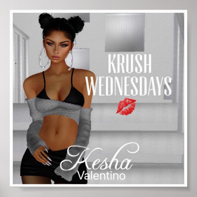 Krush Graphix por Ahsek Novel Poster 4 (Frente)