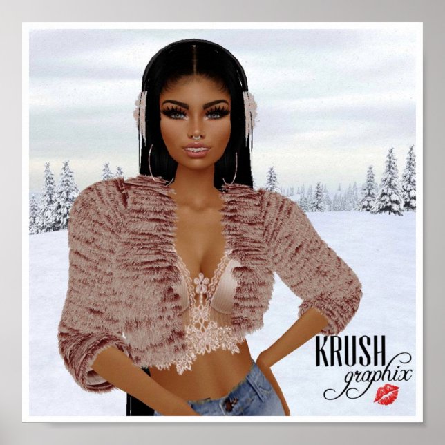 Krush Graphix por Ahsek Novel Snow Day Poster 2 (Frente)