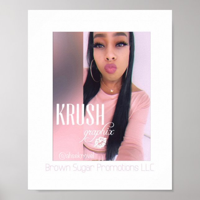 Krush Graphix Poster 12 do Ahsek Novel (Frente)